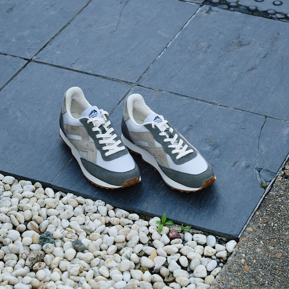 MIDFOOT ADVANCE ミッドフット アドバンス BASIS GRAY MF-014 スニーカー ユニセックス