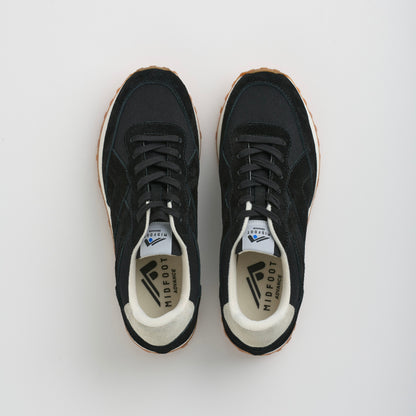 MIDFOOT ADVANCE ミッドフット アドバンス BASIS BLACK MF-014 スニーカー ユニセックス