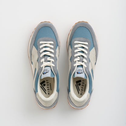 MIDFOOT ADVANCE ミッドフット アドバンス BASIS BLUE/GRAY MF-014 スニーカー ユニセックス
