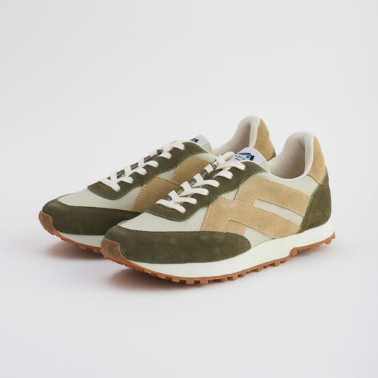 MIDFOOT ADVANCE ミッドフット アドバンス BASIS OLIVE/BEIGE MF-014 スニーカー ユニセックス