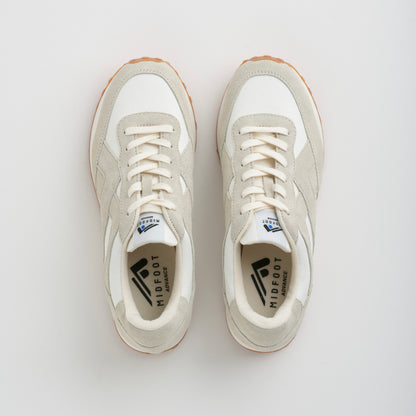 MIDFOOT ADVANCE ミッドフット アドバンス BASIS WHITE MF-014 スニーカー ユニセックス
