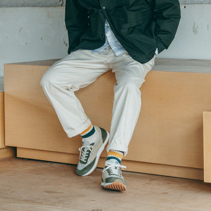 MIDFOOT ADVANCE ミッドフット アドバンス BASIS OLIVE/BEIGE MF-014 スニーカー ユニセックス