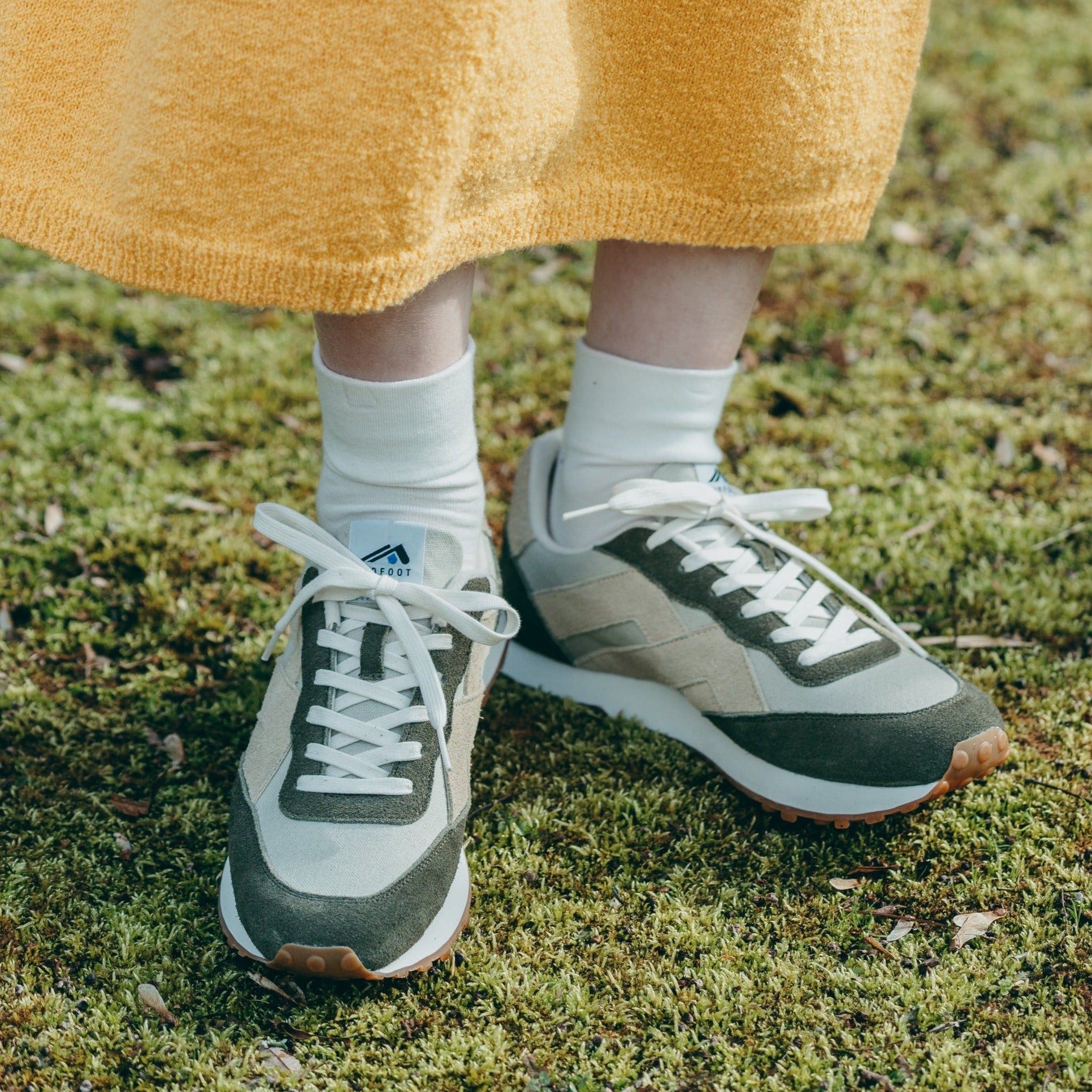 MIDFOOT ADVANCE ミッドフット アドバンス BASIS OLIVE/BEIGE MF-014 スニーカー ユニセックス
