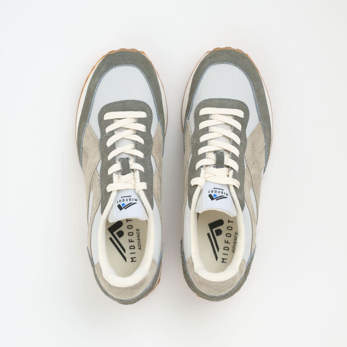 MIDFOOT ADVANCE ミッドフット アドバンス BASIS GRAY MF-014 スニーカー ユニセックス