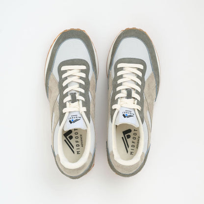MIDFOOT ADVANCE ミッドフット アドバンス BASIS GRAY MF-014 スニーカー ユニセックス