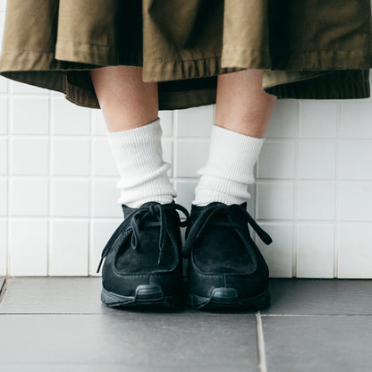 MIDFOOT ADVANCE ミッドフット アドバンス WALLABY BLACK MF-012 ワラビーブーツ メンズ レディース