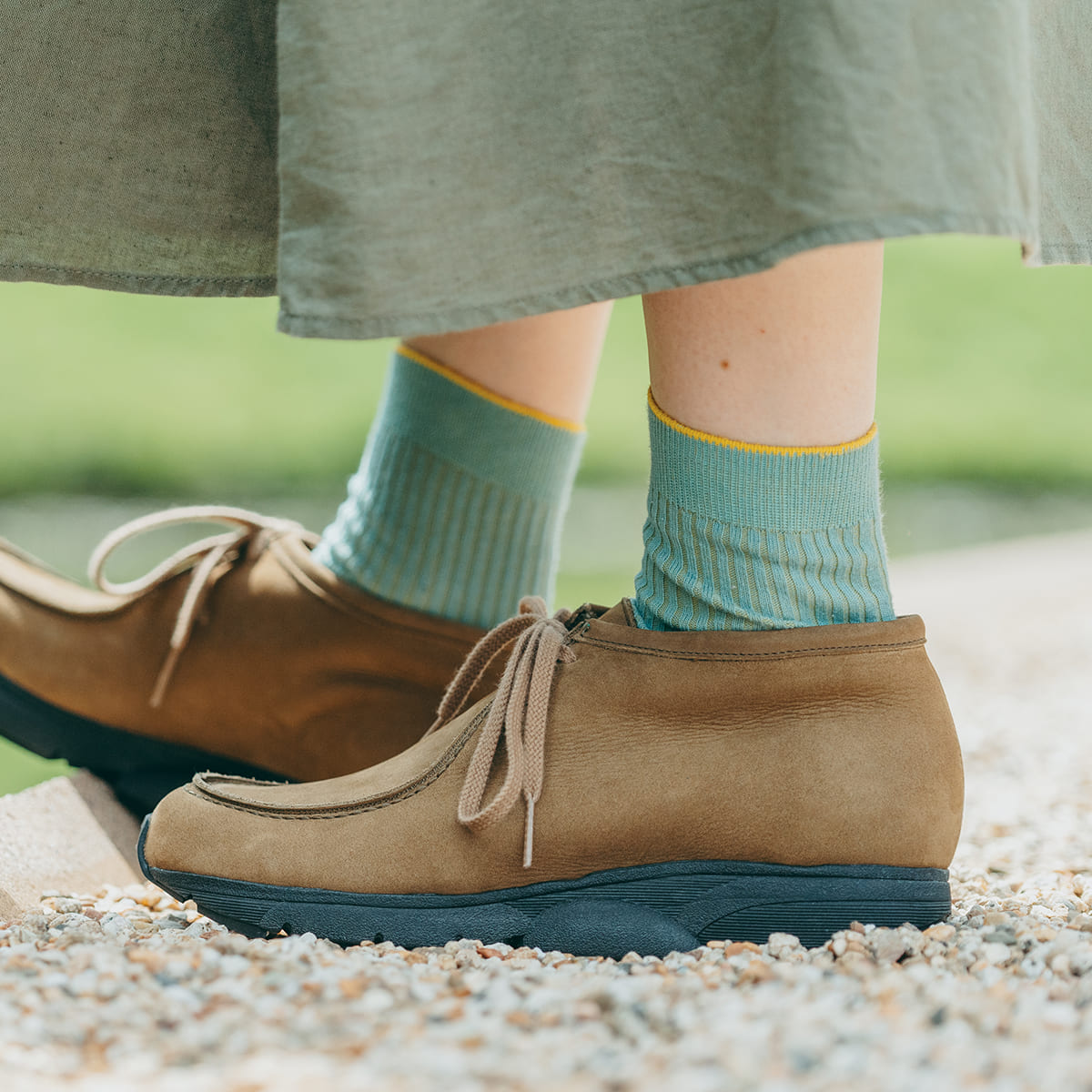 MIDFOOT ADVANCE ミッドフット アドバンス WALLABY OAK MF-012 ワラビーブーツ メンズ レディース